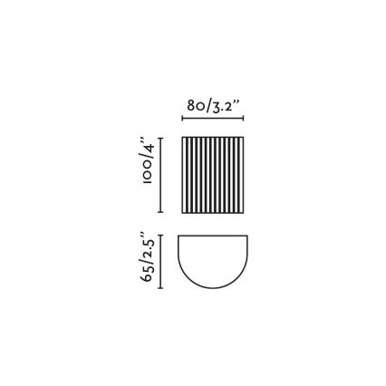 FARO 40527 - Iluminação de parede SOLE 1xGU10/8W/230V preto recortado redondo