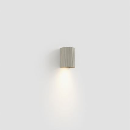 FARO 40528 - Iluminação de parede SOLE 1xGU10/8W/230V cinzento recortado redondo