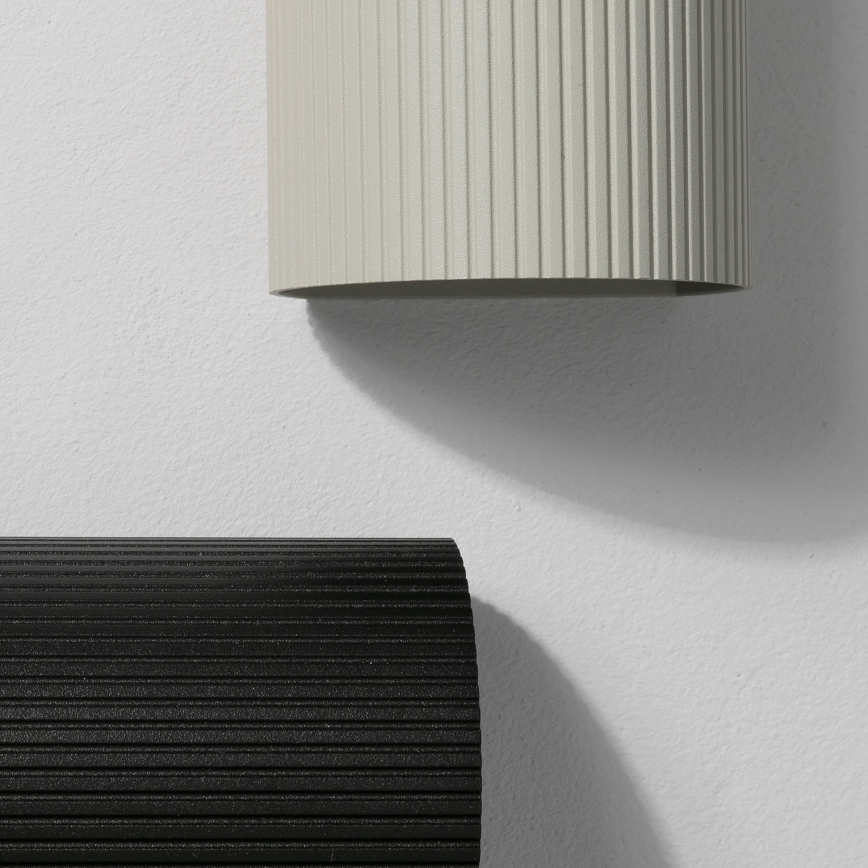 FARO 40528 - Iluminação de parede SOLE 1xGU10/8W/230V cinzento recortado redondo