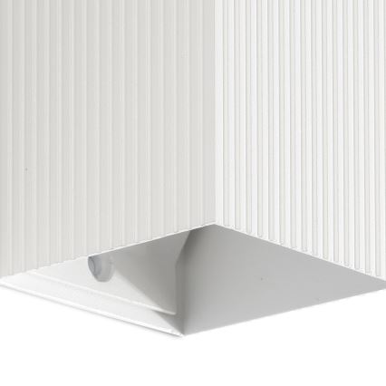 FARO 40534 - Iluminação de parede SOLE 1xGU10/8W/230V branco recortado angular