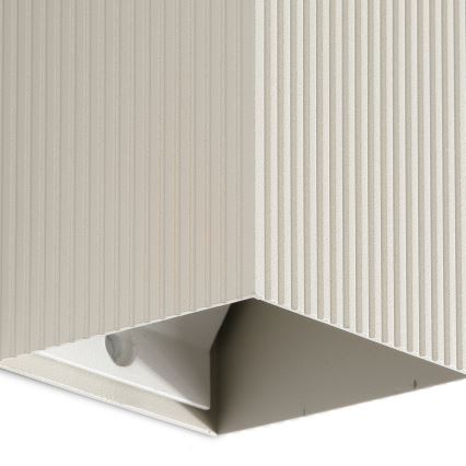 FARO 40536 - Iluminação de parede SOLE 1xGU10/8W/230V cinzento recortado angular