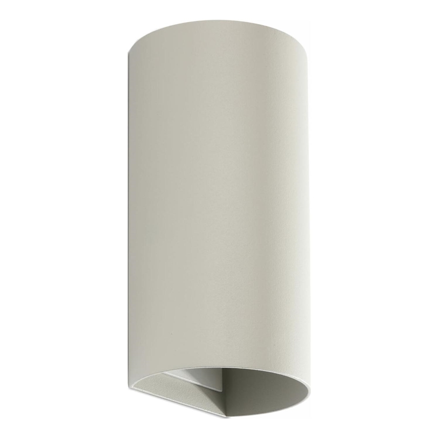 FARO 40540 - Iluminação de parede SOLE 2xGU10/8W/230V cinzento redondo