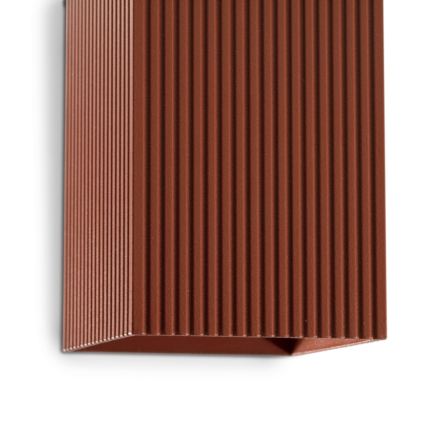 FARO 40568 - Iluminação de parede SOLE 2xGU10/8W/230V tijolo recortado angular