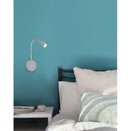 FARO 41019 - Candeeiro de parede LED LOKE LED/3W/230V