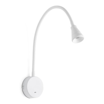 FARO 41029 - Lâmpada Flexível LED BEL LED/3W/230V branca