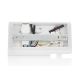 FARO 62122 - Foco de parede LED SUAU LED/3W/230V USB branco