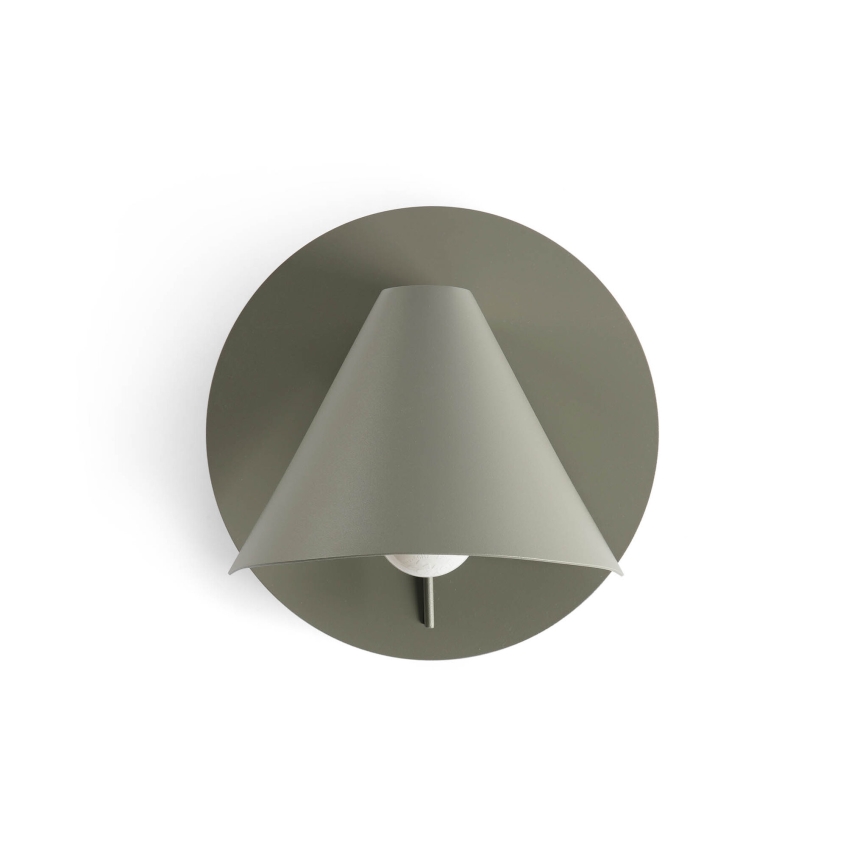 FARO 62356 - Aplique de parede orientável NOON 1xE27/15W/230V verde
