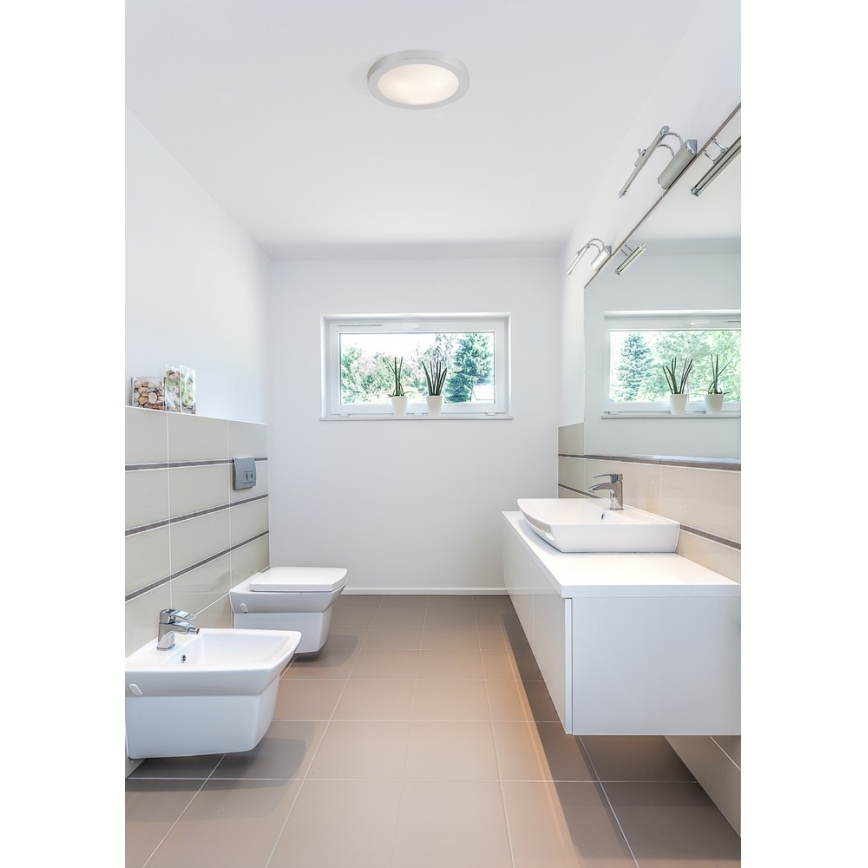 FARO 62980 - Luz de teto de casa de banho LOGOS-1 1xE27/20W/230V IP44