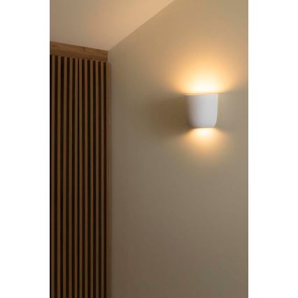 FARO 63428 - Iluminação de parede KAPPU 1xE14/7W/230V 15,8x15 cm branco
