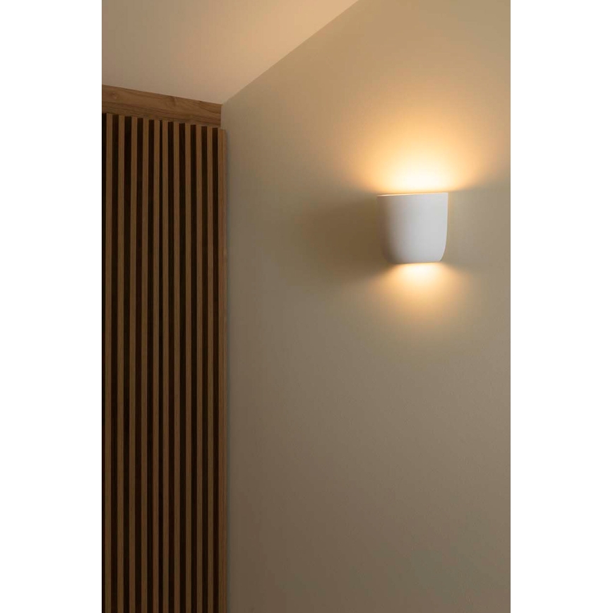 FARO 63428 - Iluminação de parede KAPPU 1xE14/7W/230V 15,8x15 cm branco