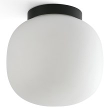 FARO 68611 - Iluminação de teto AMELIA 1xE27/15W/230V IP44 branco/preto