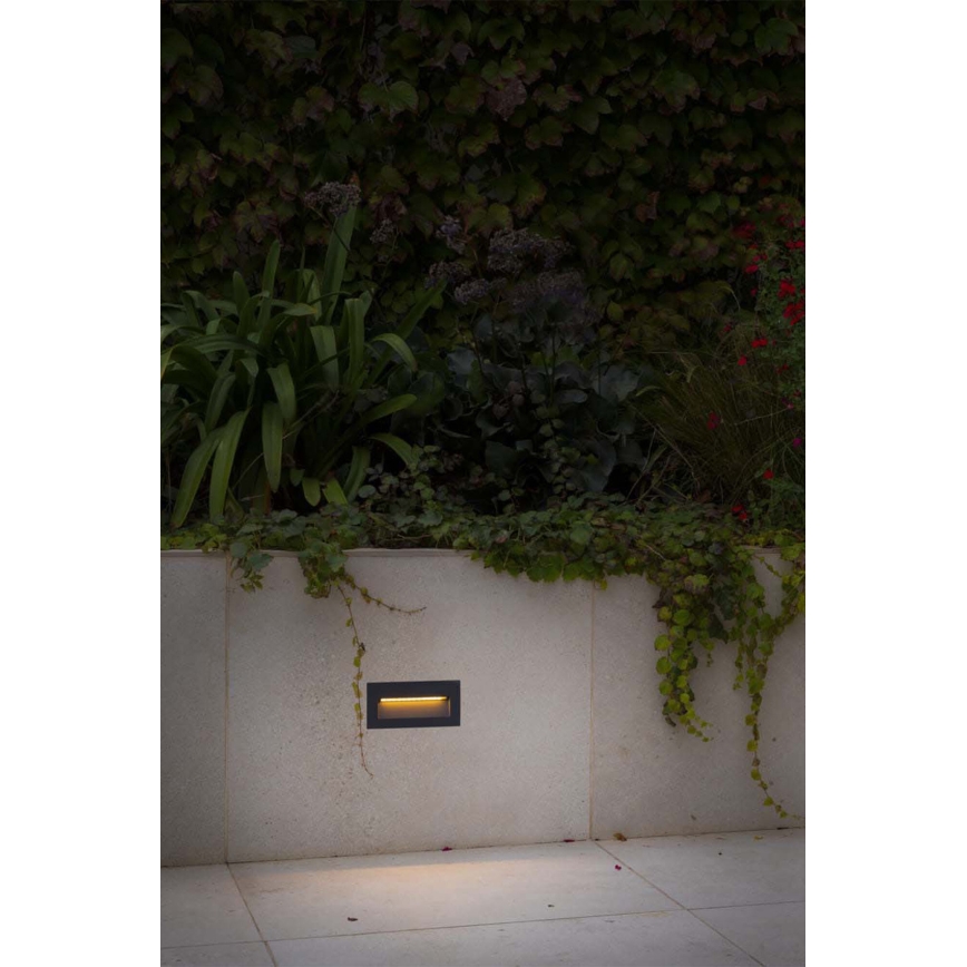 FARO 70289 - Iluminação LED integrada MANI LED/5W/230V 2200/2700/3200/4000K IK07 IP65 cinzento