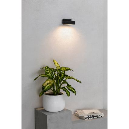 FARO 70294 - Aplique de parede exterior LED BALIC LED/8W/230V 3000/4000/6500K IP65 preto