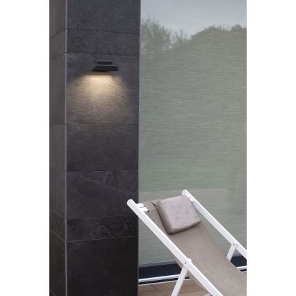 FARO 70294 - Aplique de parede exterior LED BALIC LED/8W/230V 3000/4000/6500K IP65 preto