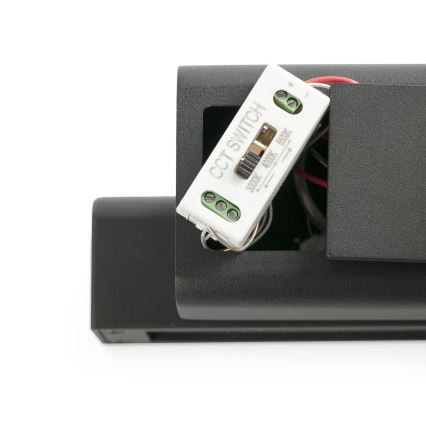FARO 70294 - Aplique de parede exterior LED BALIC LED/8W/230V 3000/4000/6500K IP65 preto