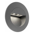 FARO 70403 - Luz de parede LED de exterior MINI RACING LED/1,2W/230V IP44