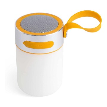 Faro 70493 - Candeeiro de mesa portátil LED com um altifalante LOUD LED/1W/5V 2200 mAh