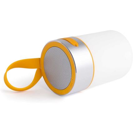 Faro 70493 - Candeeiro de mesa portátil LED com um altifalante LOUD LED/1W/5V 2200 mAh