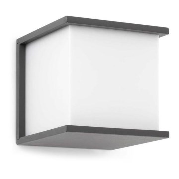 FARO 70689 - Luz de parede de exterior KUBICK 1xE27/60W/100-240V IP44