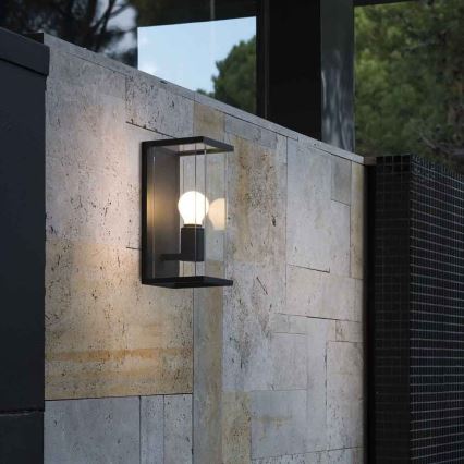 FARO 70773 - Luz de parede de exterior NALA 1xE27/15W/230V IP54