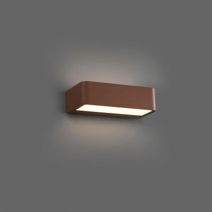 FARO 71309 - Aplique de parede exterior LED TAKUA LED/10W/230V IP65 castanho