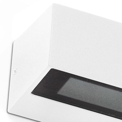 FARO 71903 - Aplique de parede LED para exterior DORO 2x LED de 10W/230V IP65 branco
