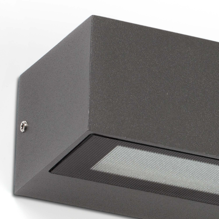 FARO 71910 - Aplique de parede exterior LAKO LED/8W/230V IP65 antracite