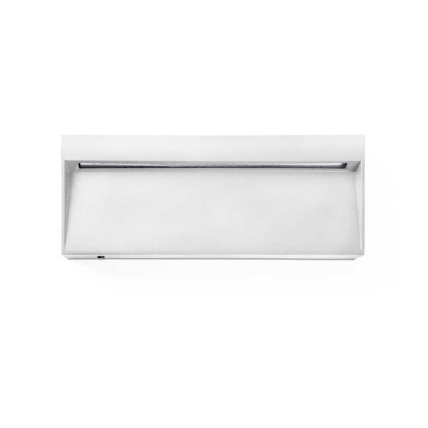 FARO 71967 - Luminária LED para escadas DUNE LED/6W/230V 2200/2700/3200/4000K IP65 branco retangular