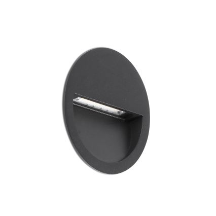 FARO 71969 - Luminária LED de embutir POMA LED/3W/230V 2200/2700/3200/4000K IP65 antracite