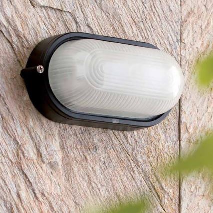 FARO 72001 - Luz de parede de exterior DERBY-P 1xE27/60W/230V IP44