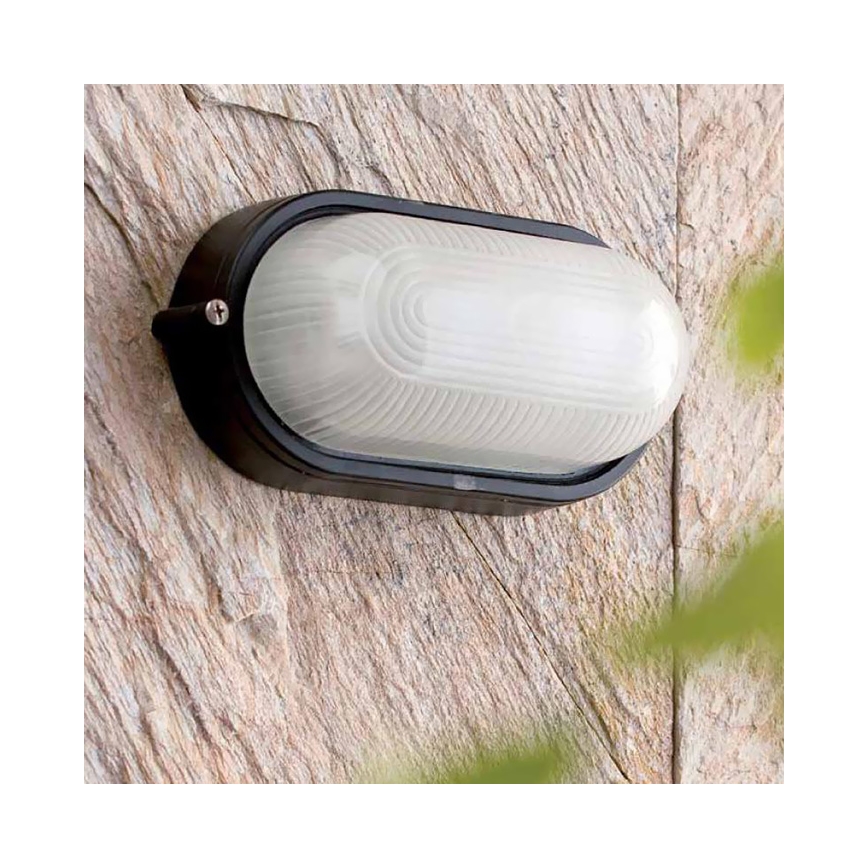 FARO 72001 - Luz de parede de exterior DERBY-P 1xE27/60W/230V IP44