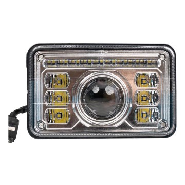 Farol dianteiro LED para trator LED/69W/10-30V IP69 5700K retangular