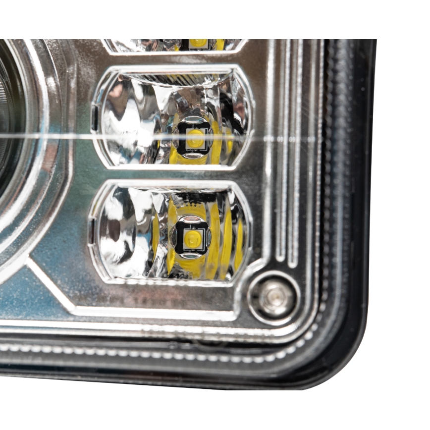 Farol dianteiro LED para trator LED/69W/10-30V IP69 5700K retangular