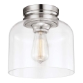 Feiss - Candeeiro de teto HOUNSLOW 1xE27/60W/230V, acabamento em cromo brilhante