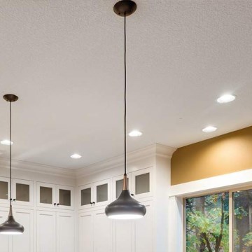 Feiss - Candeeiro pendente por cabo BESO 1xE27/60W/230V Ø 25,4 cm preto/cobre