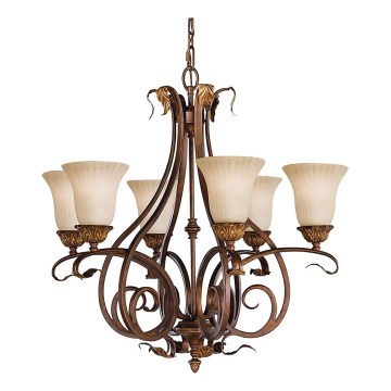 Feiss - Candeeiro suspenso SONOMA VALLEY 6xE27/60W/230V