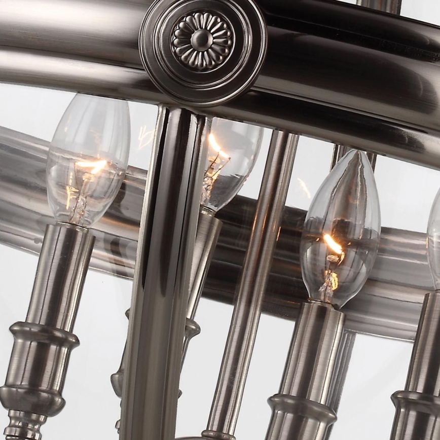 Feiss - Candeeiro suspenso ADAMS 4xE14/60W/230V bronze