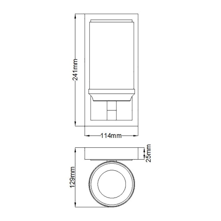 Feiss - Iluminação de parede de casa de banho LED AMALIA 1xG9/3,5W/230V IP44 cromado brilhante