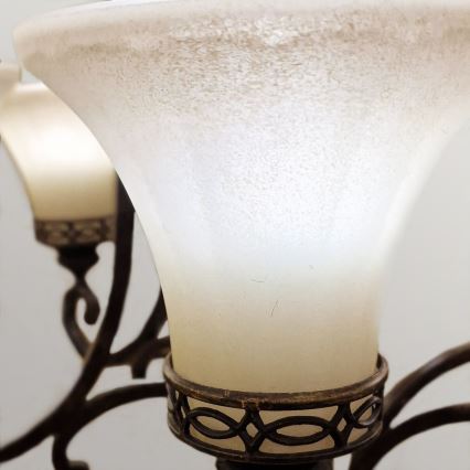 Feiss - Candeeiro suspenso DRAWING ROOM 6xE27/60W/230V