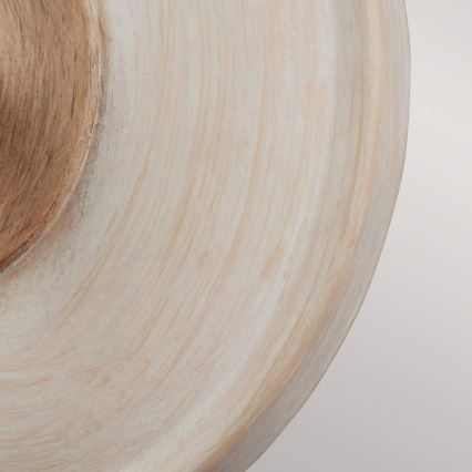 Feiss - Aplique de parede HARTSVILLE 1xE14/40W/230V bege/castanho