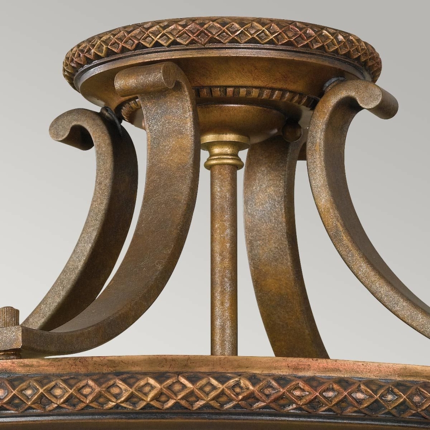 Feiss - Candeeiro integrado KELHAM HALL 2xE27/60W/230V