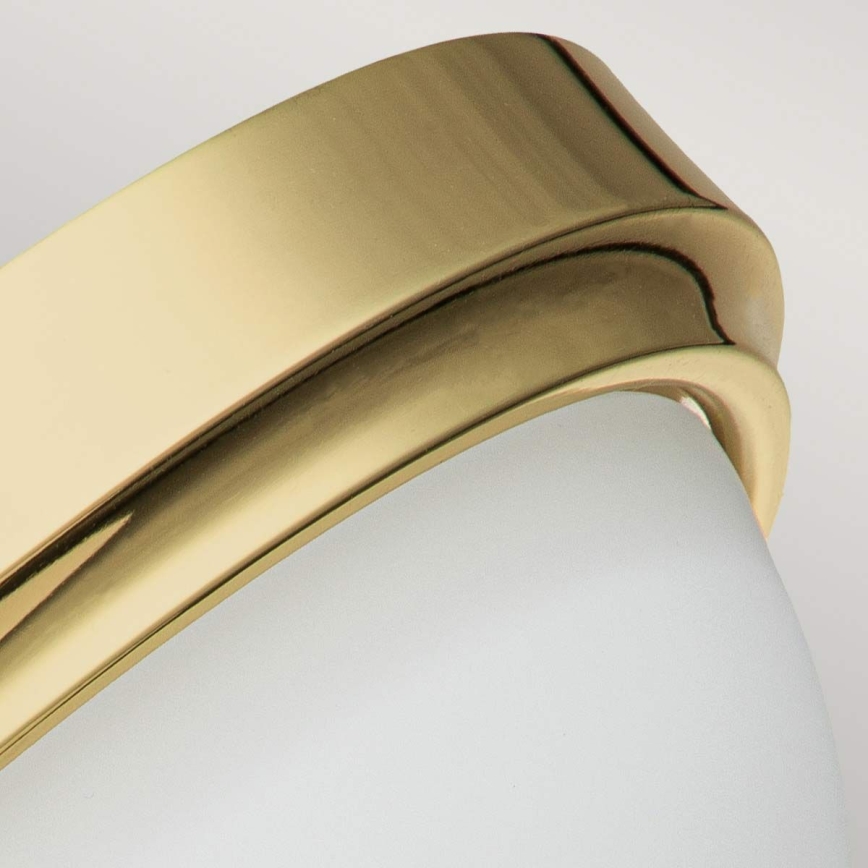 Feiss - Candeeiro de teto para casa de banho MALIBU 2xE27/60W/230V IP44 dourado