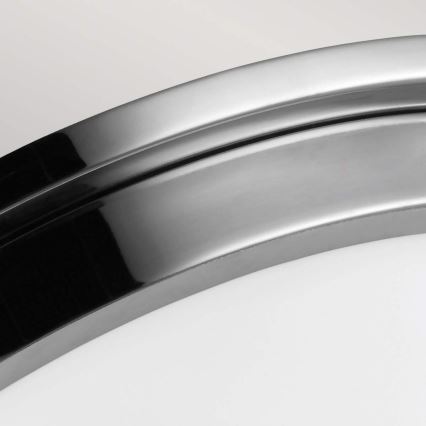 Feiss - Candeeiro de tecto para casa de banho PAYNE 2xE27/60W/230V IP44 cromado mate