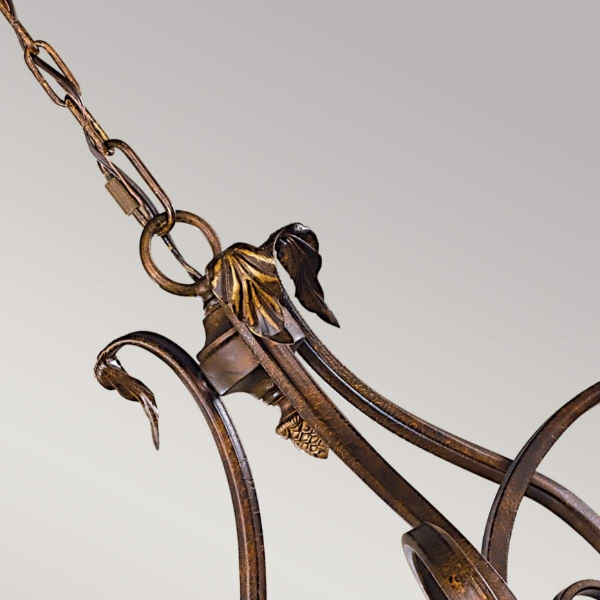 Feiss - Candeeiro suspenso SONOMA VALLEY 3xE27/60W/230V