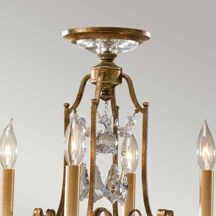 Feiss - Candeeiro suspenso VALENTINA 4xE14/60W/230V