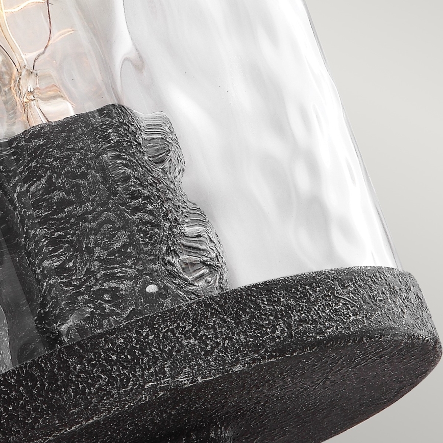 Feiss - Iluminação de parede ANGELO 1xE27/60W/230V preto