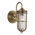 Feiss - Iluminação de parede exterior URBAN 1xE27/60W/230V IP44 bronze
