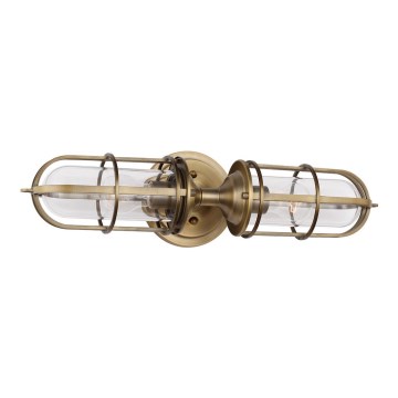 Feiss - Iluminação de parede exterior URBAN 2xE27/60W/230V IP44 bronze