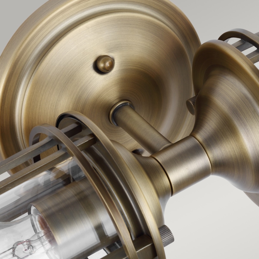 Feiss - Iluminação de parede exterior URBAN 2xE27/60W/230V IP44 bronze