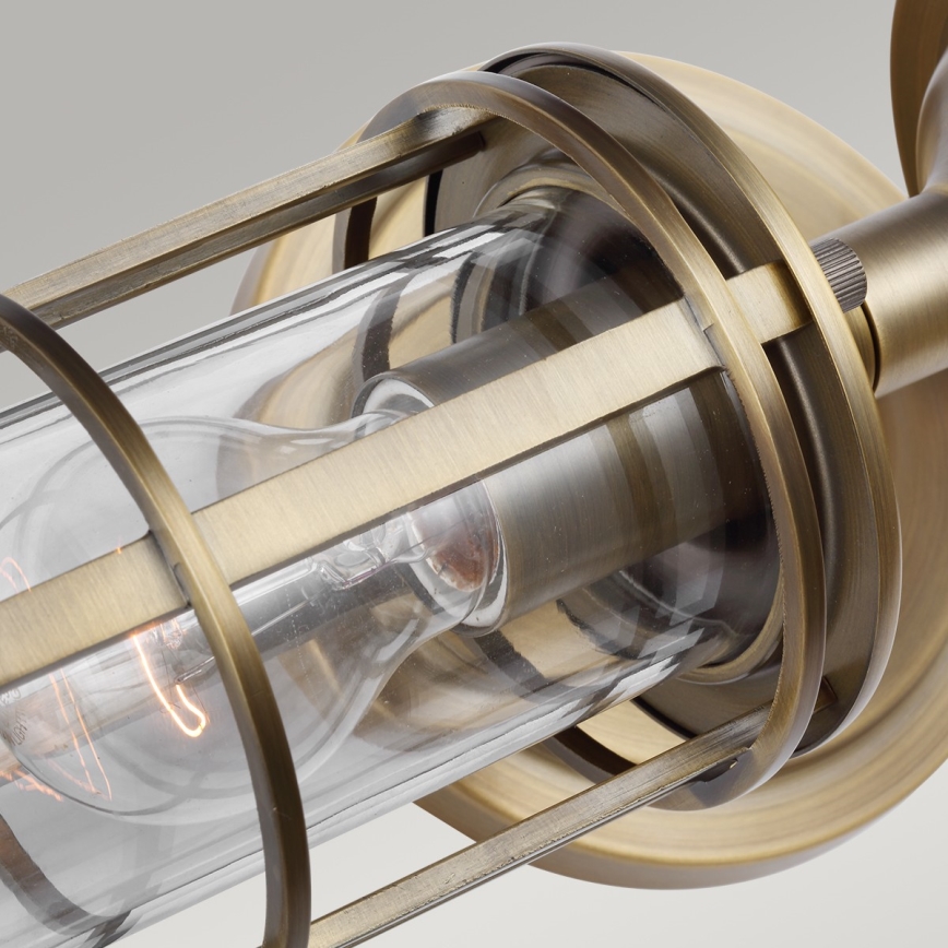 Feiss - Iluminação de parede exterior URBAN 2xE27/60W/230V IP44 bronze